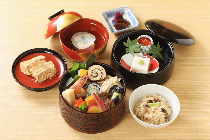 光悦水指弁当(甘鯛の蕪蒸し付き) 光悦水指弁当(甘鯛の蕪蒸し付き)